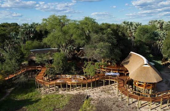 Safari lodge in Botswana